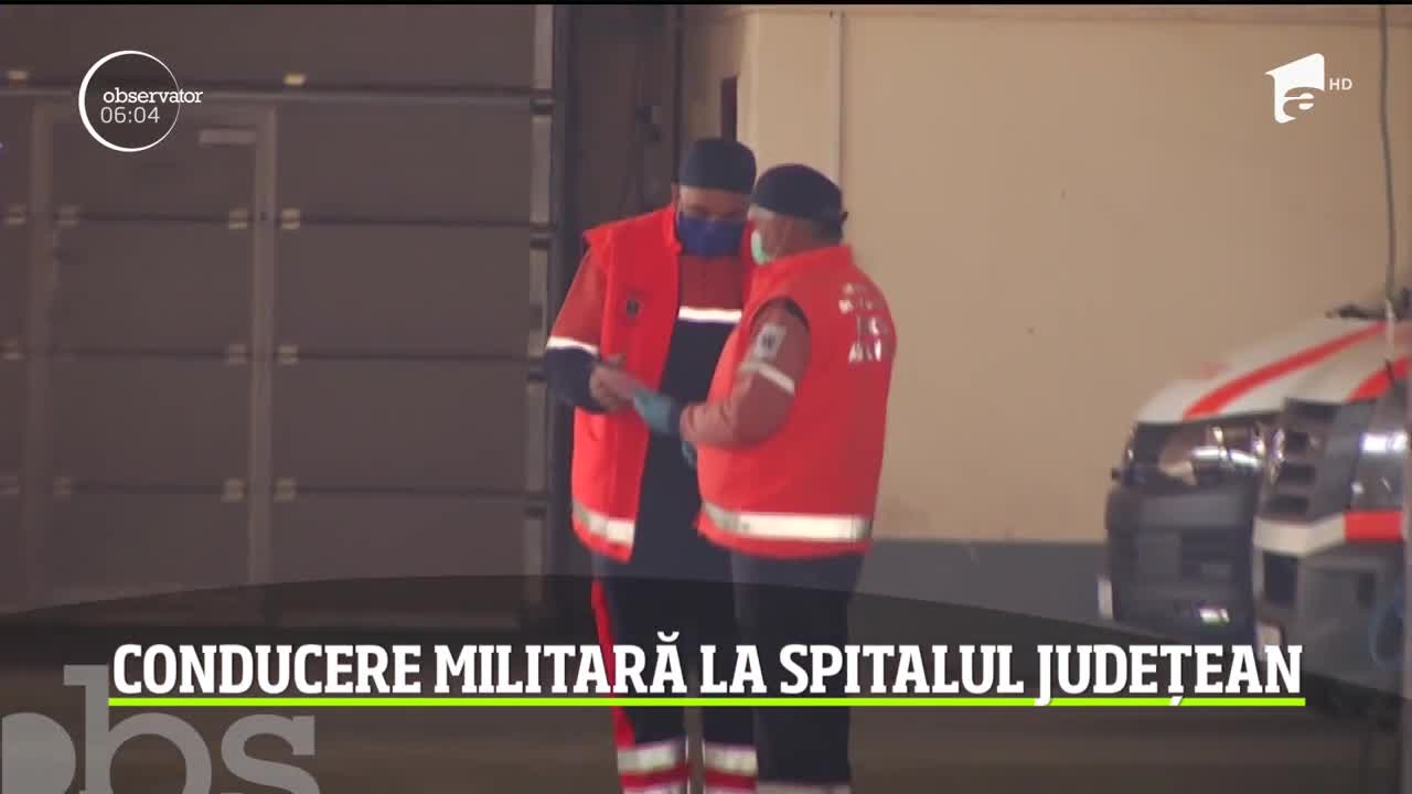 Spitalul Judeţean Sf. Pantelimon din Focşani a intrat sub comandă militară