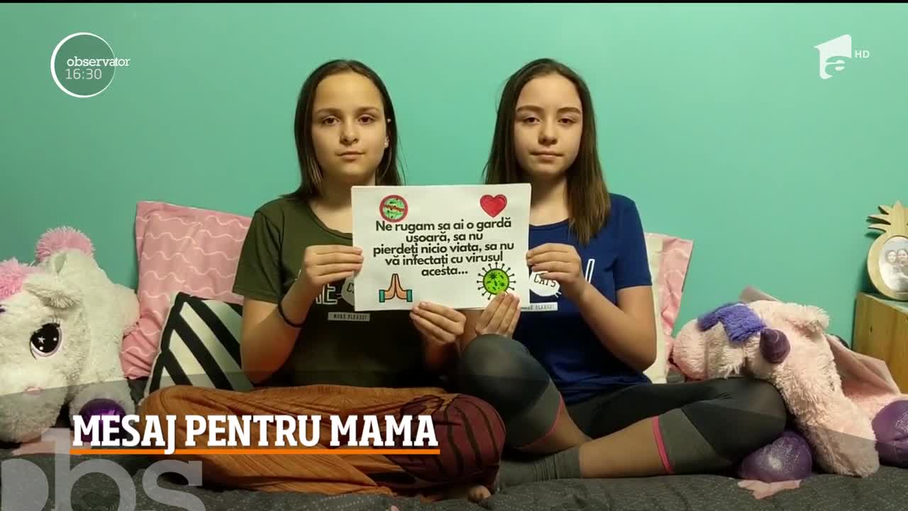 Emoţionant. Mesajul de incurajare pentru o mamă care este medic la spitalul Universitar din Capitală