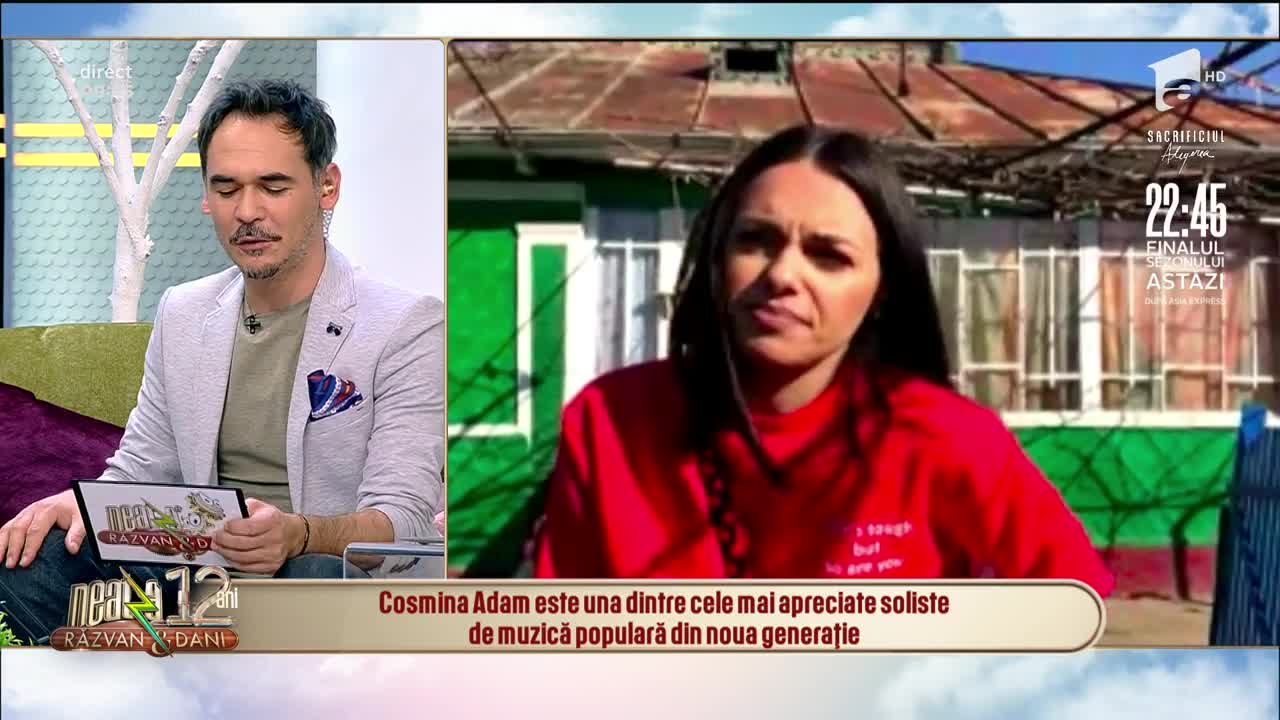 Cosmina Adam, izolată la casa bunicilor