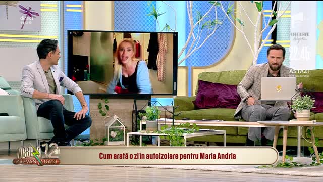 Cum arată o zi &icirc;n autoizolare pentru Maria Andria