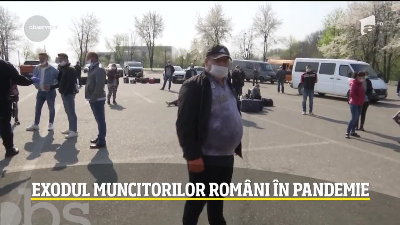 Exodul muncitorilor rom&acirc;ni continuă chiar şi &icirc;n pandemie