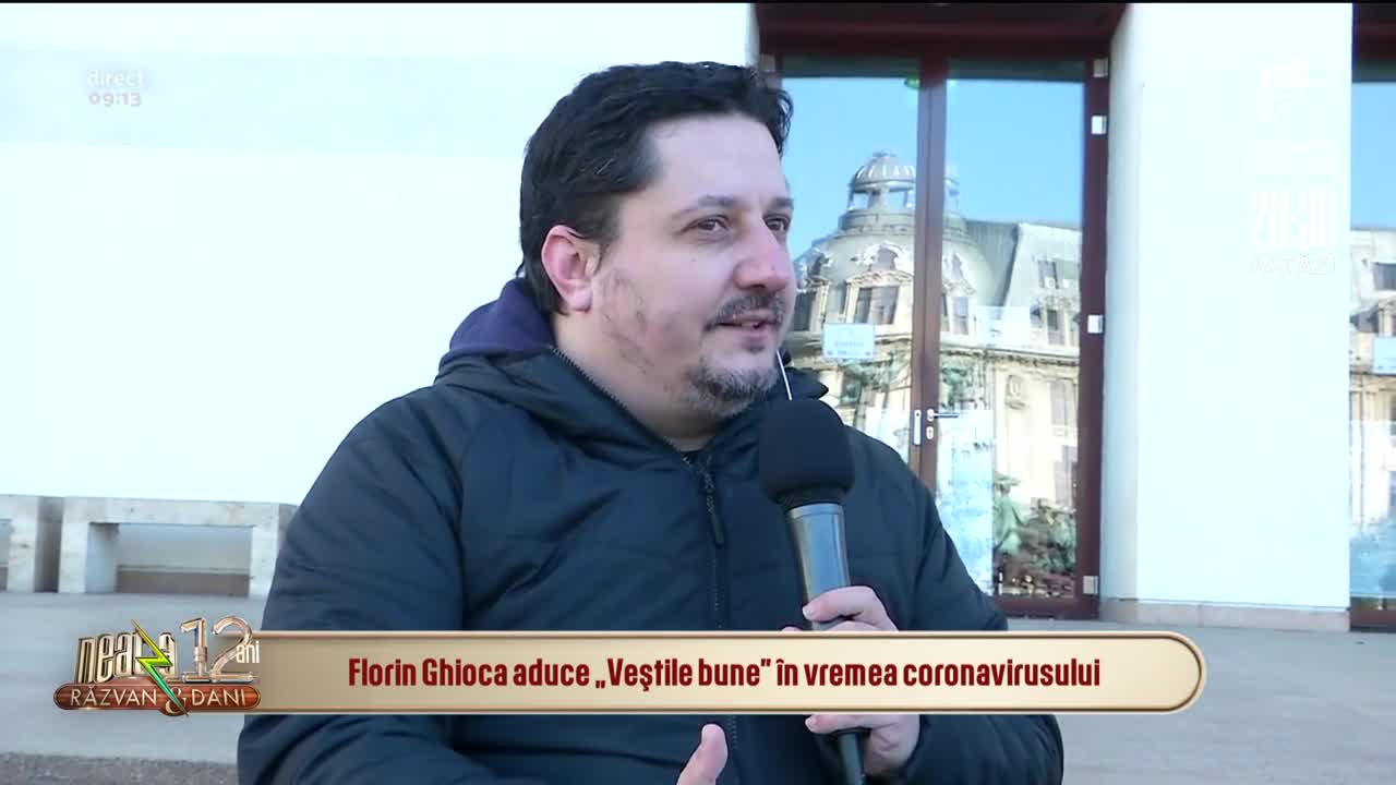 Știri pozitive &icirc;n vremea Coronavirusului. Jurnalistul Florin Ghioca lansează platforma &bdquo;Vești bune&rdquo;