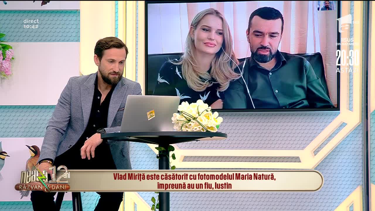 Cum arată Paştele &icirc;n familia lui Vlad Miriţă