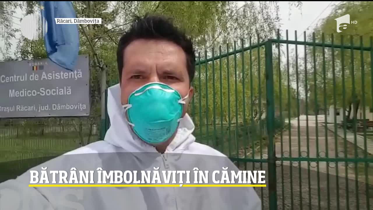 Cămin de bătr&icirc;ni din Răcari, focar de infecţie