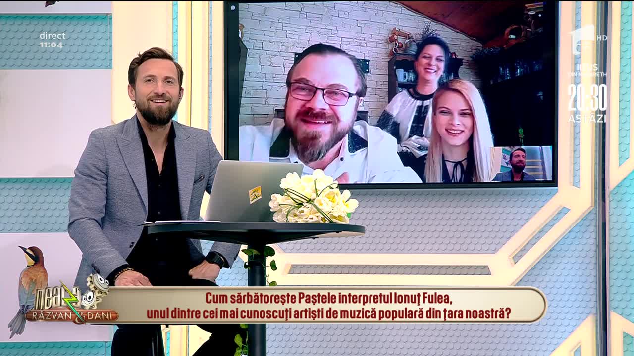 Cum sărbătoreşte Paştele interpretul Ionuţ Fulea