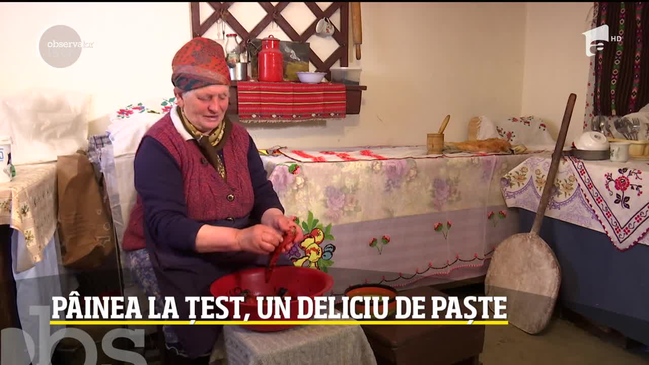P&acirc;inea la țest, un deliciu de Paște