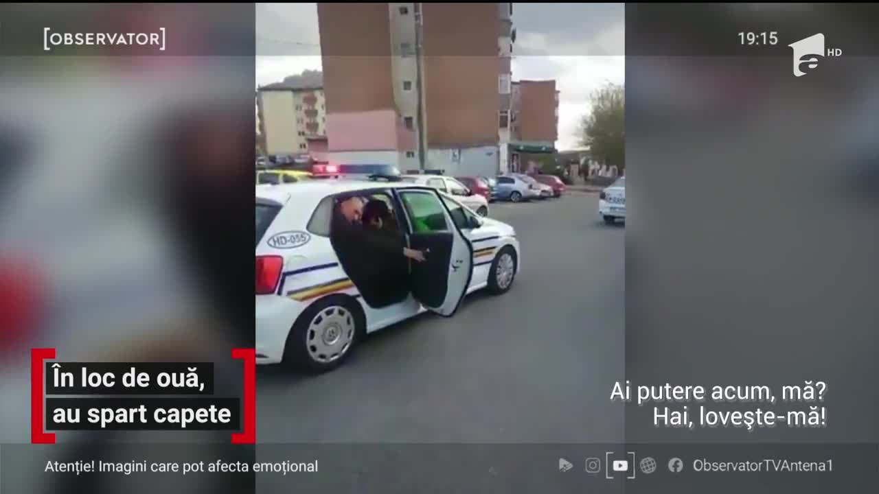 &Icirc;n loc de ouă, au spart capete! Scandal cu focuri de armă chiar &icirc;nainte de slujba de &Icirc;nviere