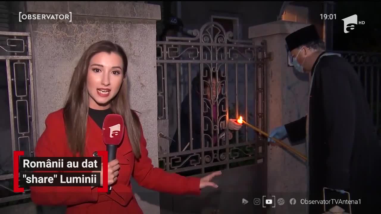 Rom&acirc;nii au dat share Luminii de Paște