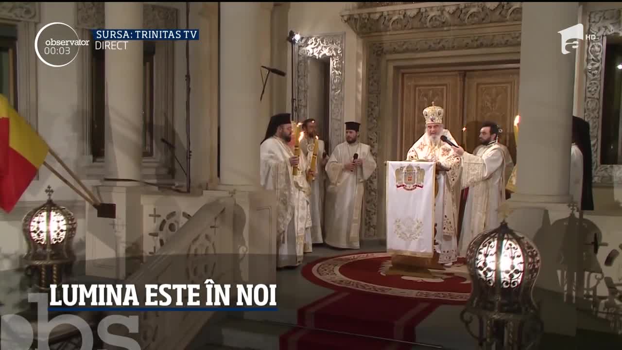 Slujba de &Icirc;nviere de la Patriarhie