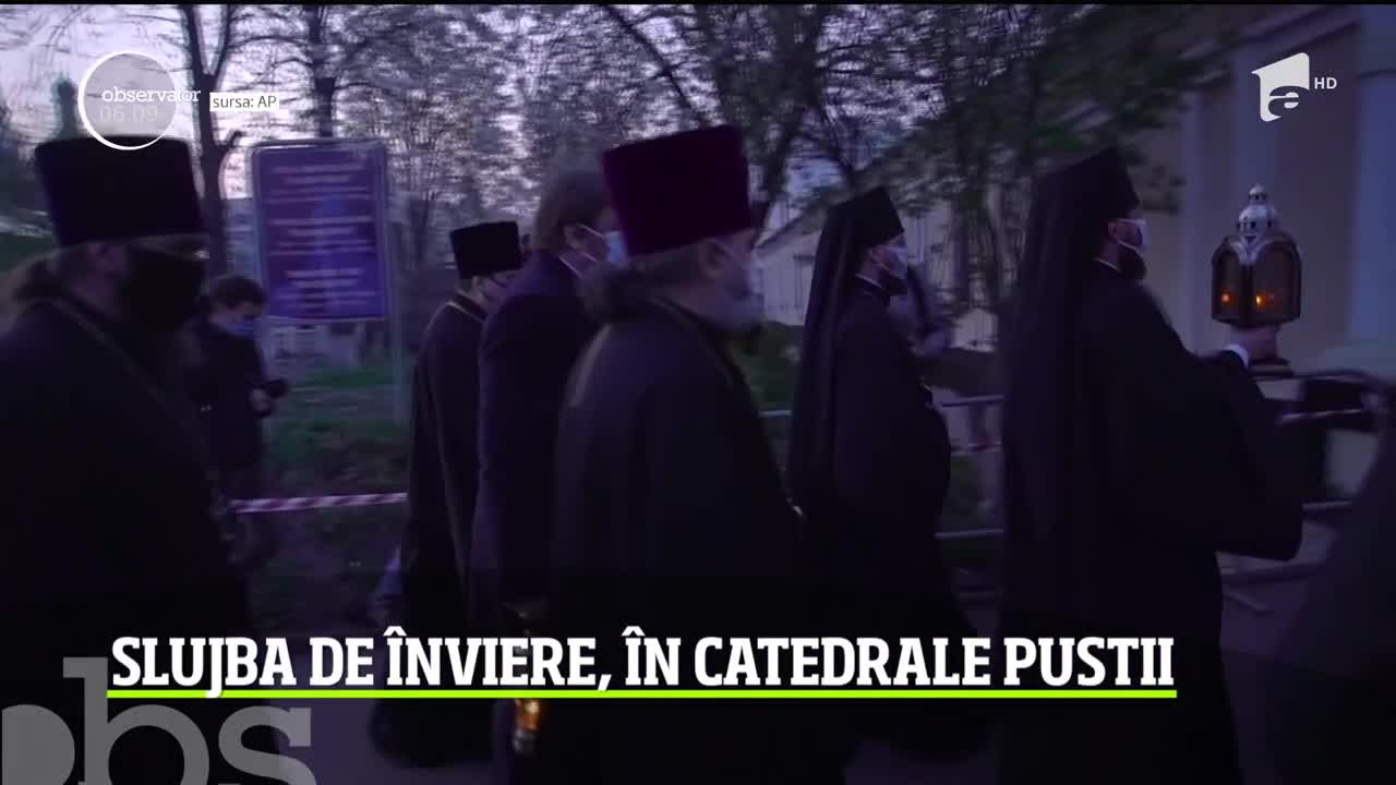 Slujba de &Icirc;nviere, &icirc;n catedrale pustii