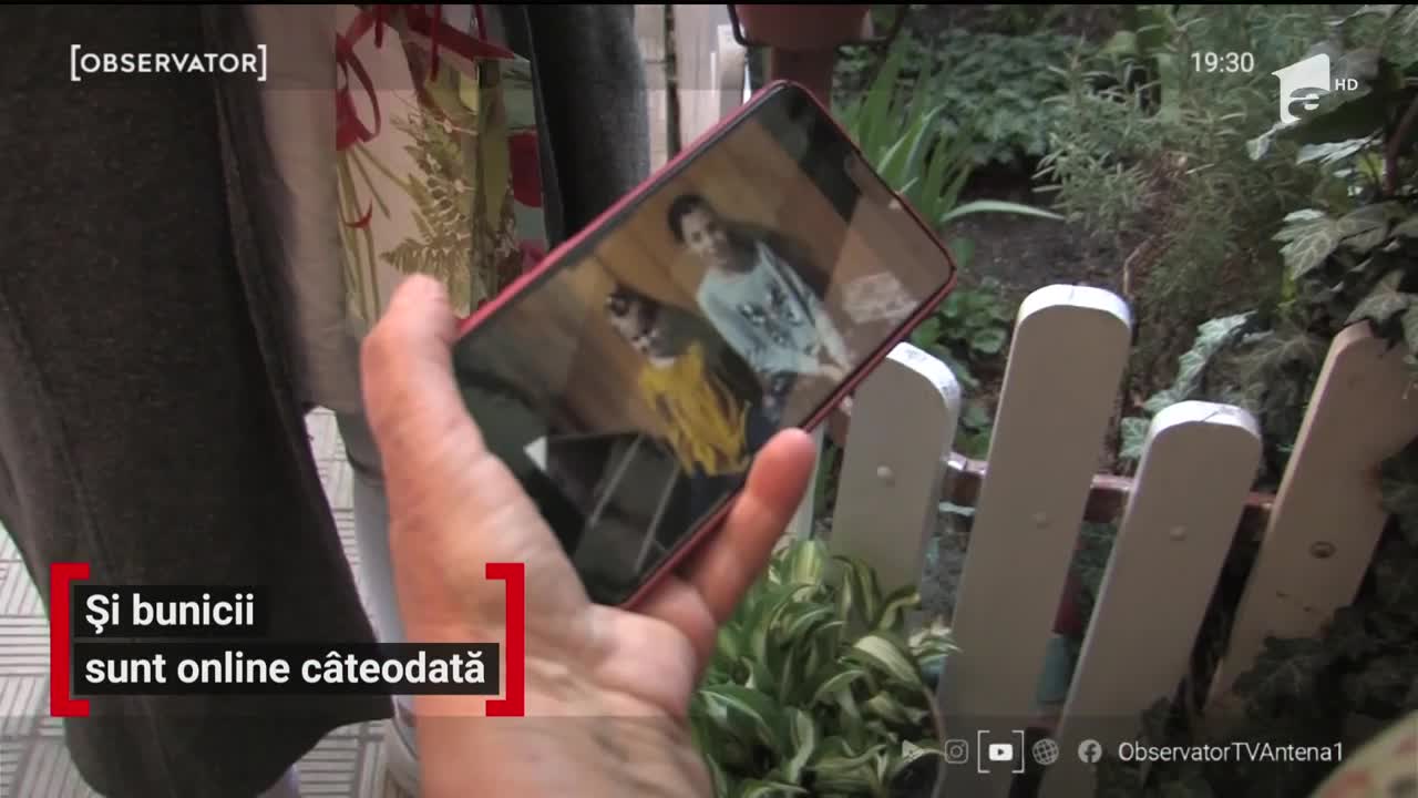 &Icirc;nt&acirc;lnirea cu bunicii de Paște, doar online