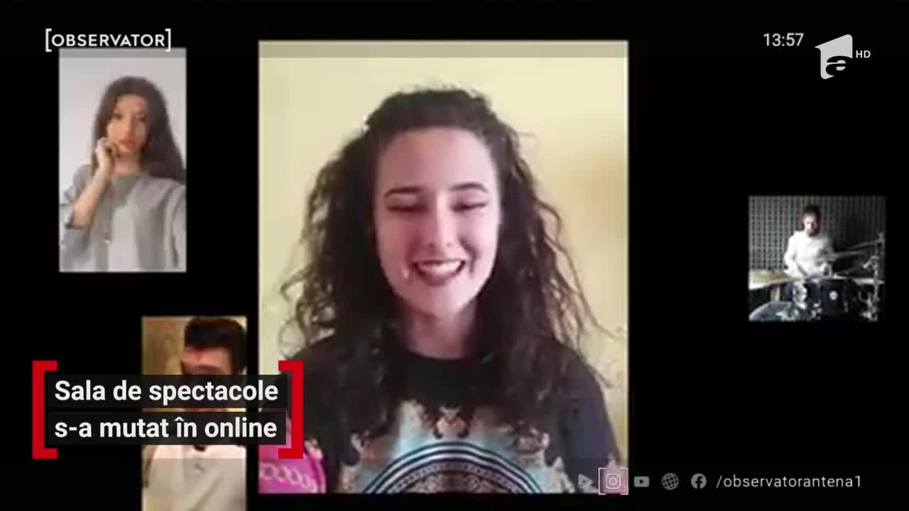 Sala de spectacole s-a mutat &icirc;n online