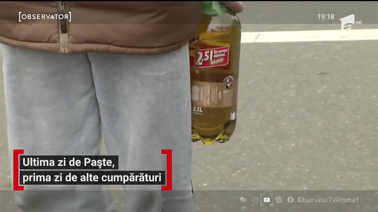 Ultima zi de Paște, prima zi de alte cumpărături