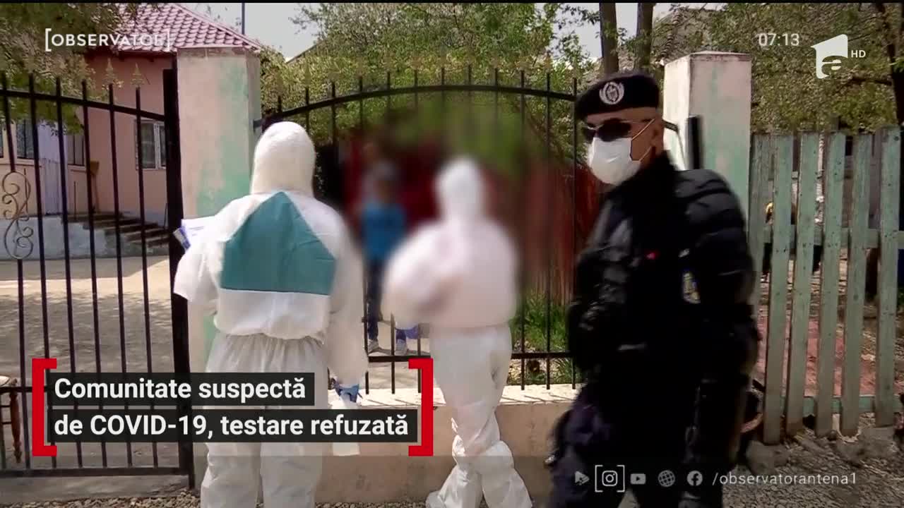 Comunitate suspectă de COVID-19, testare refuzată
