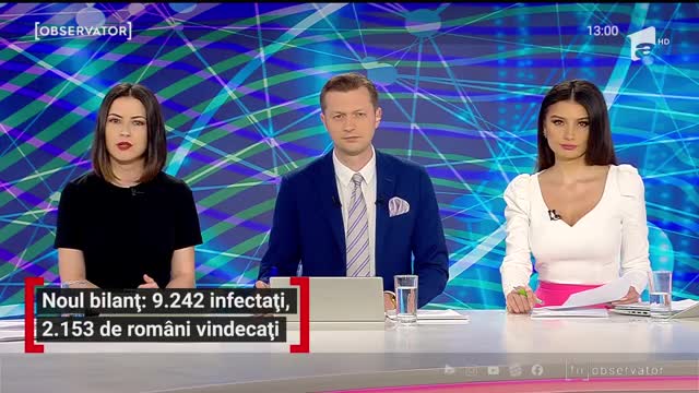 Observator Update, 21 aprilie, ora 13:00: 9242 de rom&acirc;ni infectați cu noul coronavirus