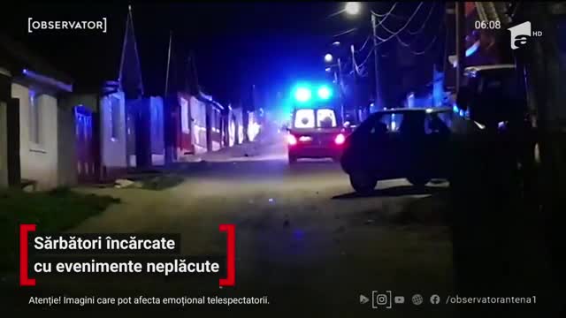 Sărbători &icirc;ncărcate cu evenimente neplăcute