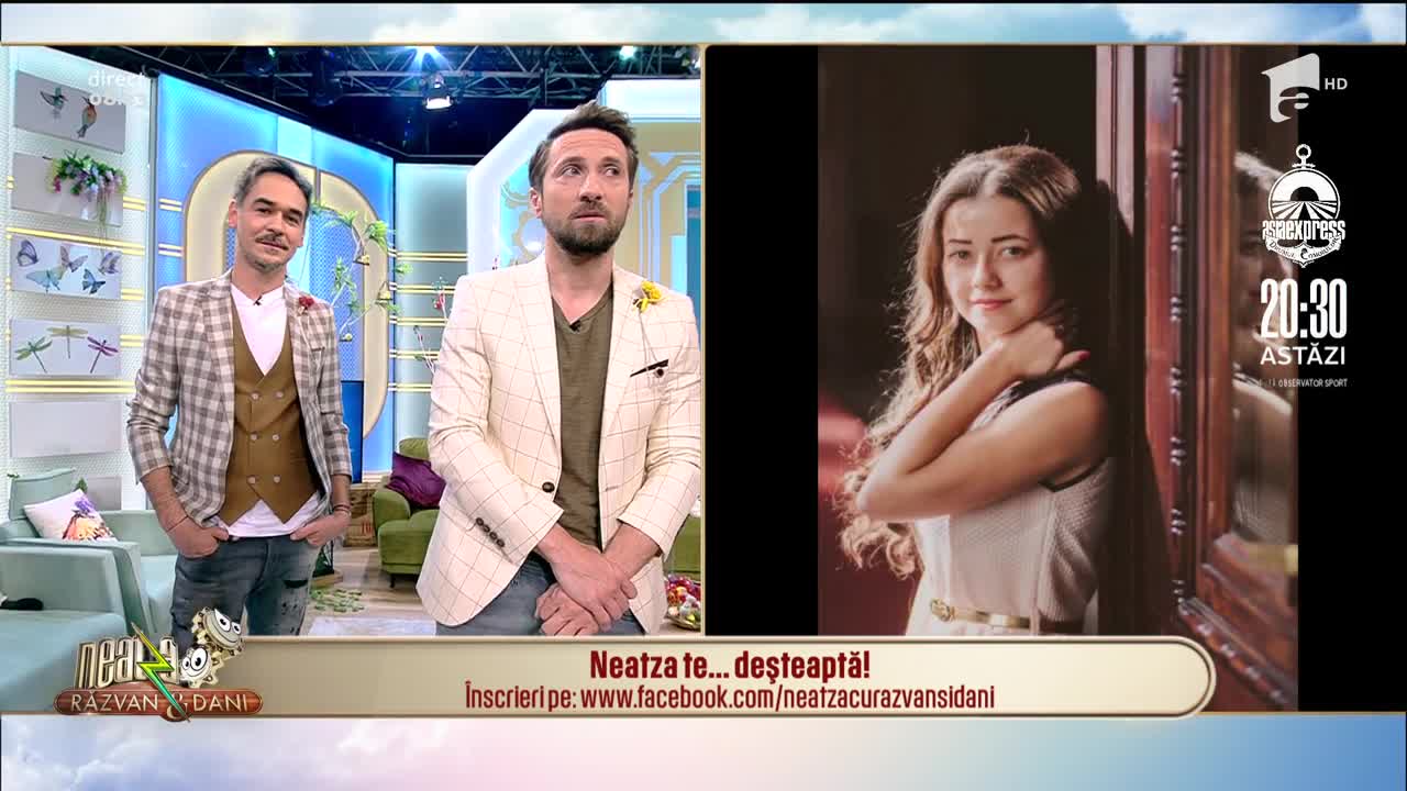 Neatza cu Răzvan și Dani te deşteaptă... de ziua ta! La mulți ani, Andreea!