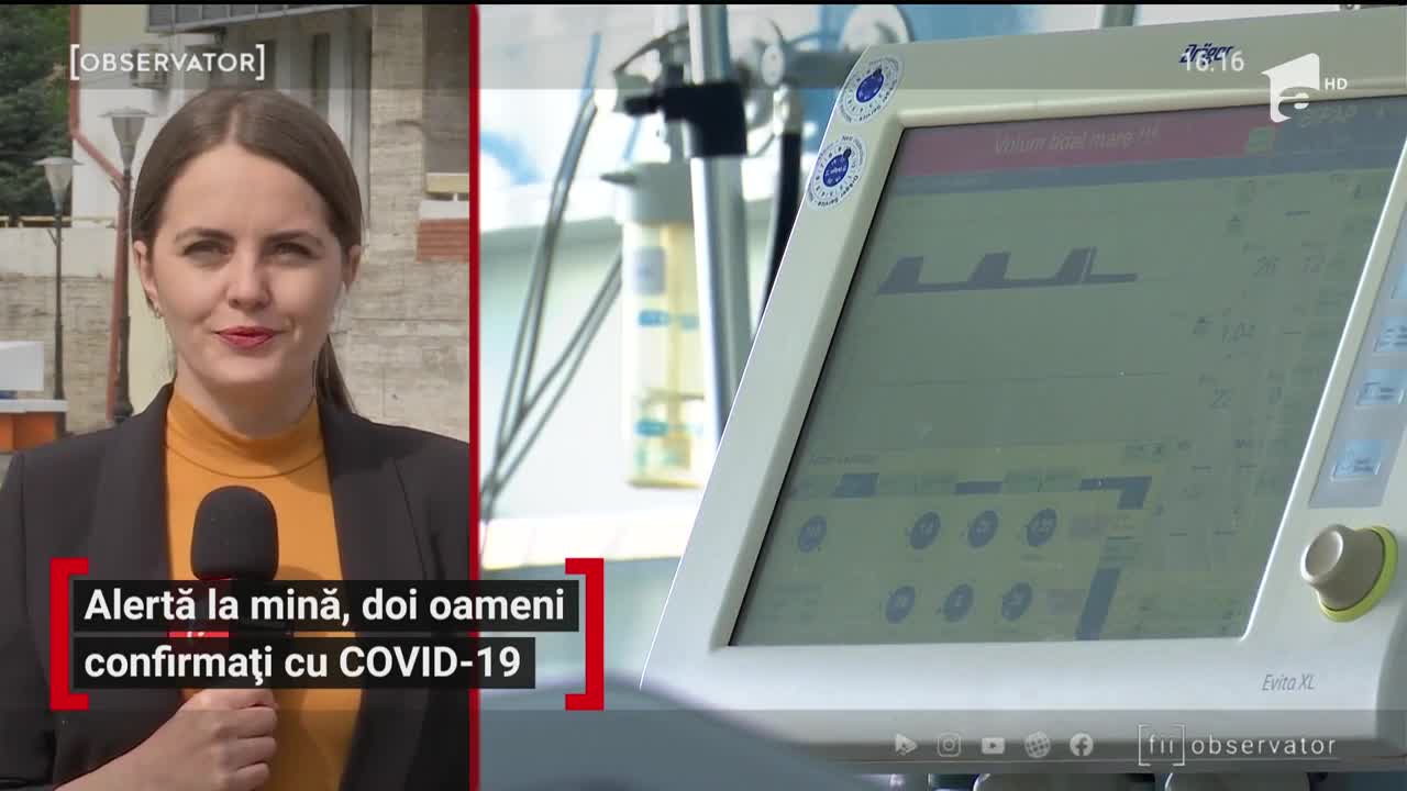 Alertă la mină, doi oameni confirmați cu Covid-19
