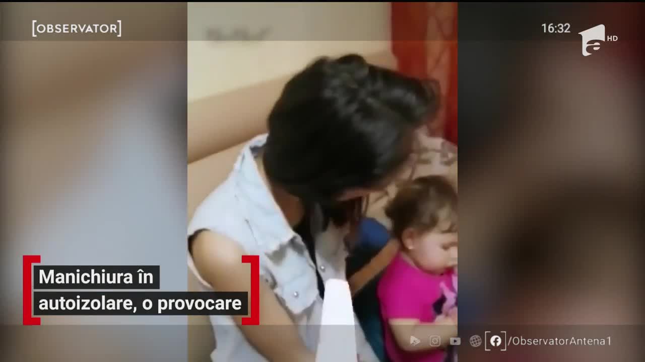 Manichiura &icirc;n autoizolare, o provocare