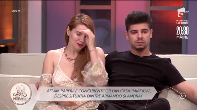 Părerile concurenților despre situația dintre Armando și Andra