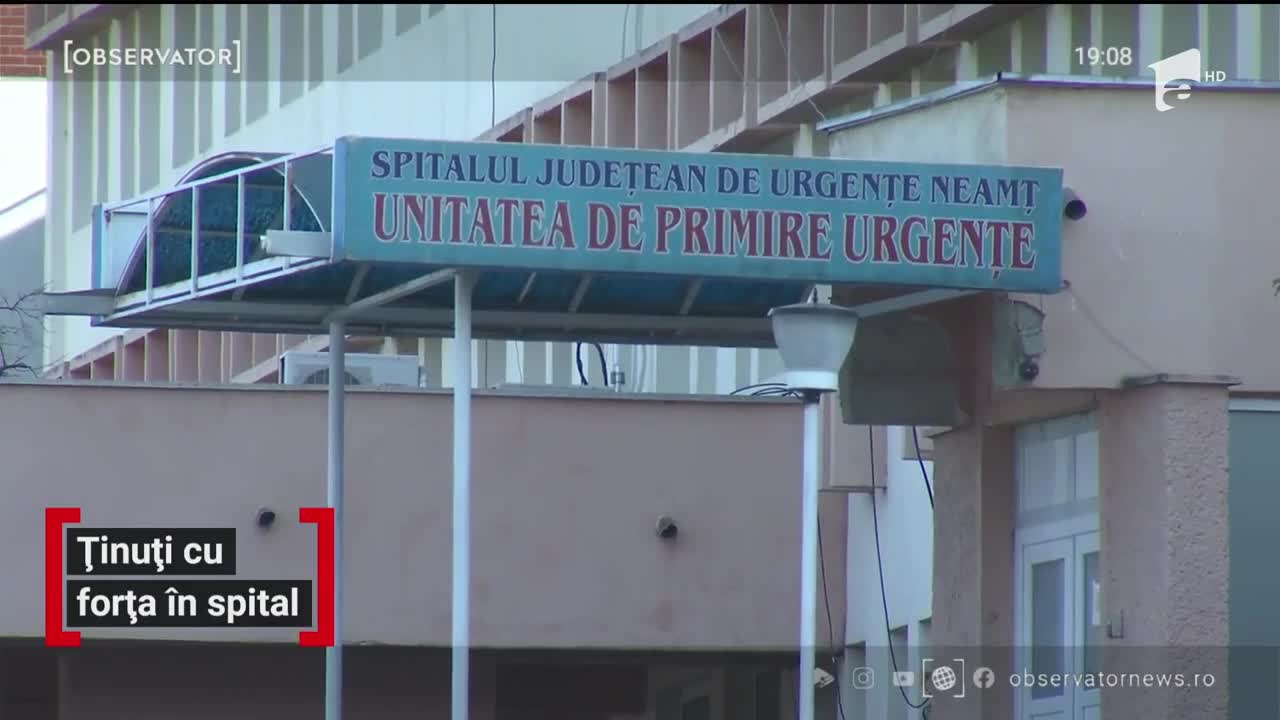 Pacienți ținuți cu forță &icirc;n spitalul din Piatra Neamţ