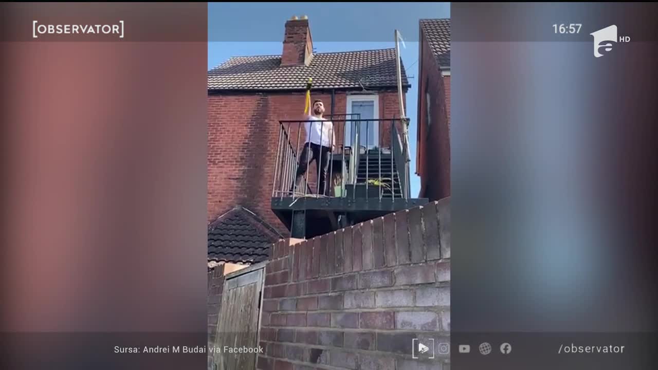 Un rom&acirc;n din Marea Britanie a recreat o scenă emblematică din filmul Bohemian Rhapsody
