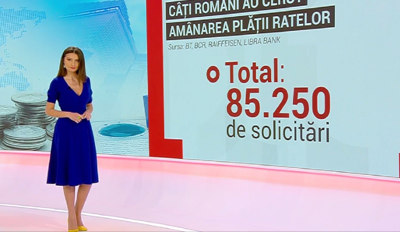 C&acirc;ți rom&acirc;ni au cerut am&acirc;narea plății ratelor