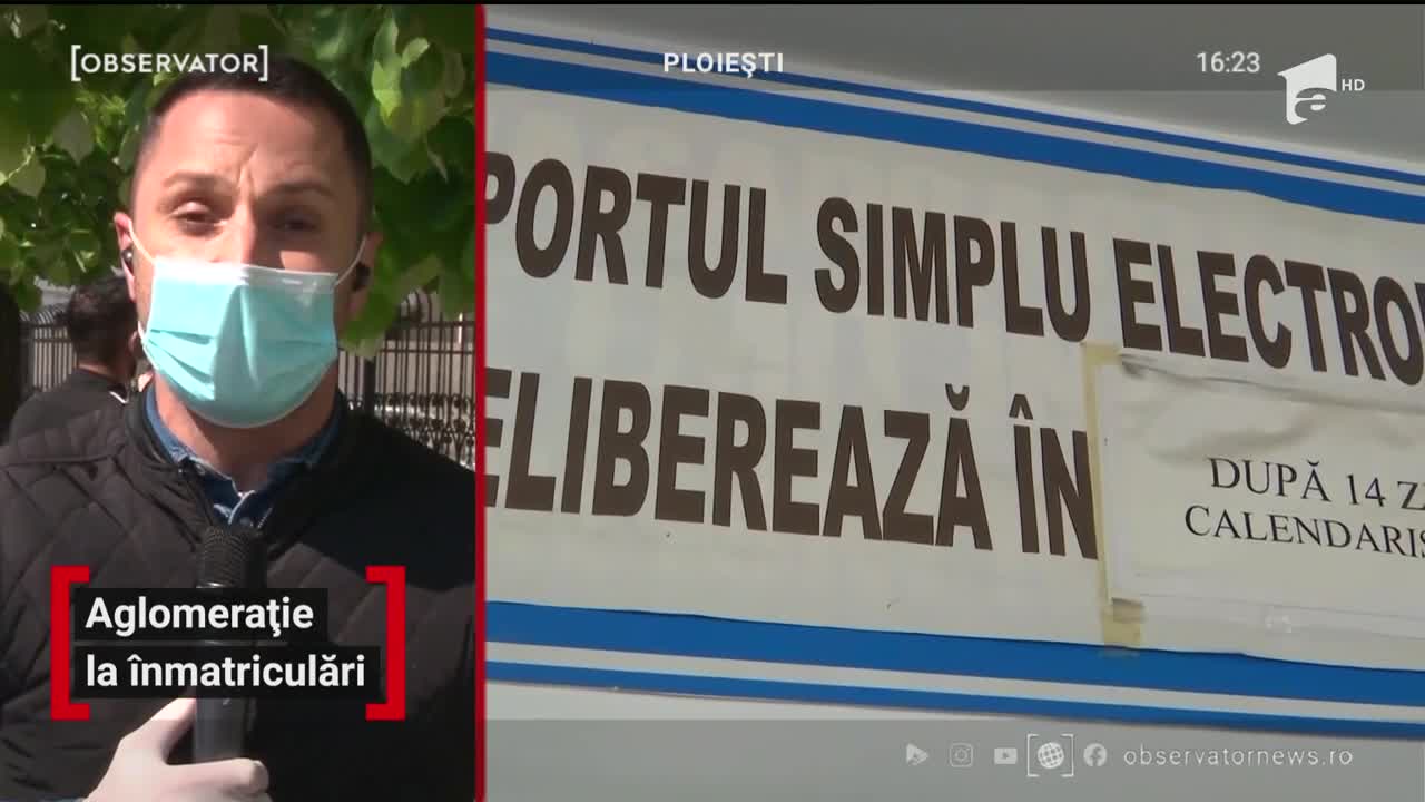 Aglomerație la &icirc;nmatriculări