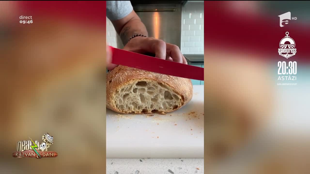 Rețeta de p&acirc;ine preferată a lui chef Sorin Bontea. Conține doar un gram de drojdie