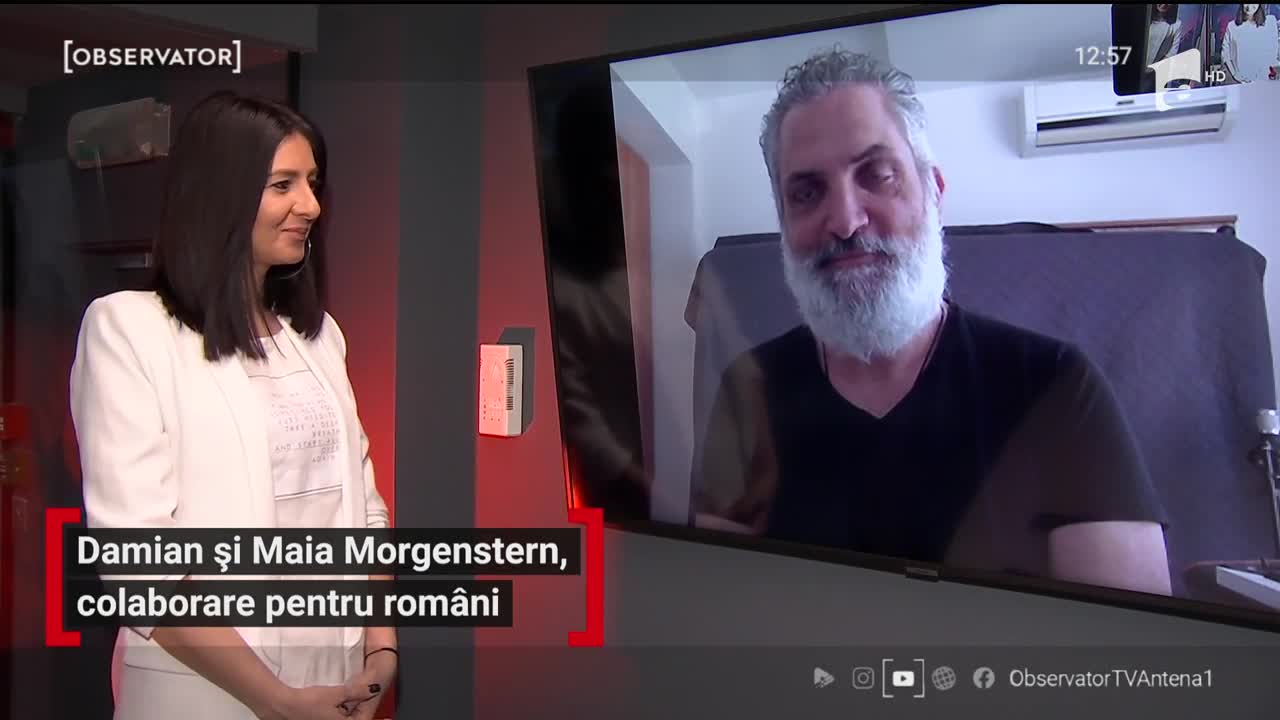 Damian Drăghici și Maia Morgenstern au lansat melodia &bdquo;Pentru Rom&acirc;ni"
