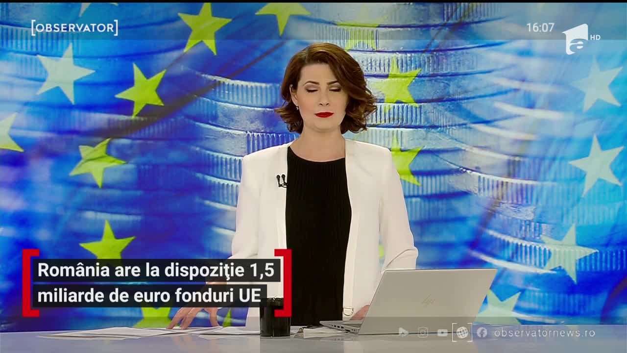Rom&acirc;nia primeşte peste un 1,5 miliarde de euro din actualul buget al Uniunii Europene pentru lupta &icirc;mpotriva noului Coronavirus
