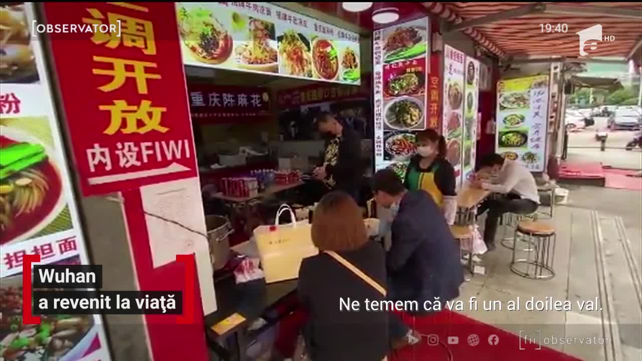 Wuhan a revenit la normal