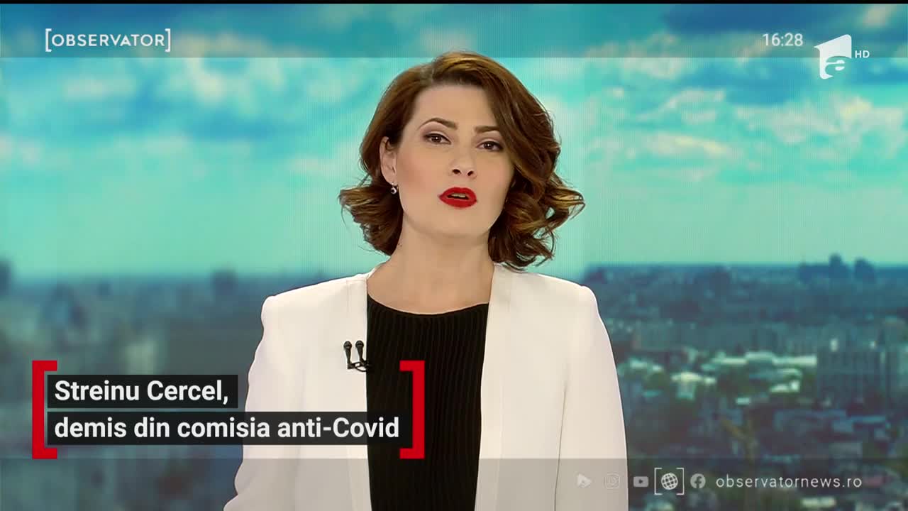 Adrian Streinu Cercel a fost demis de la conducerea comisiei anti-covid