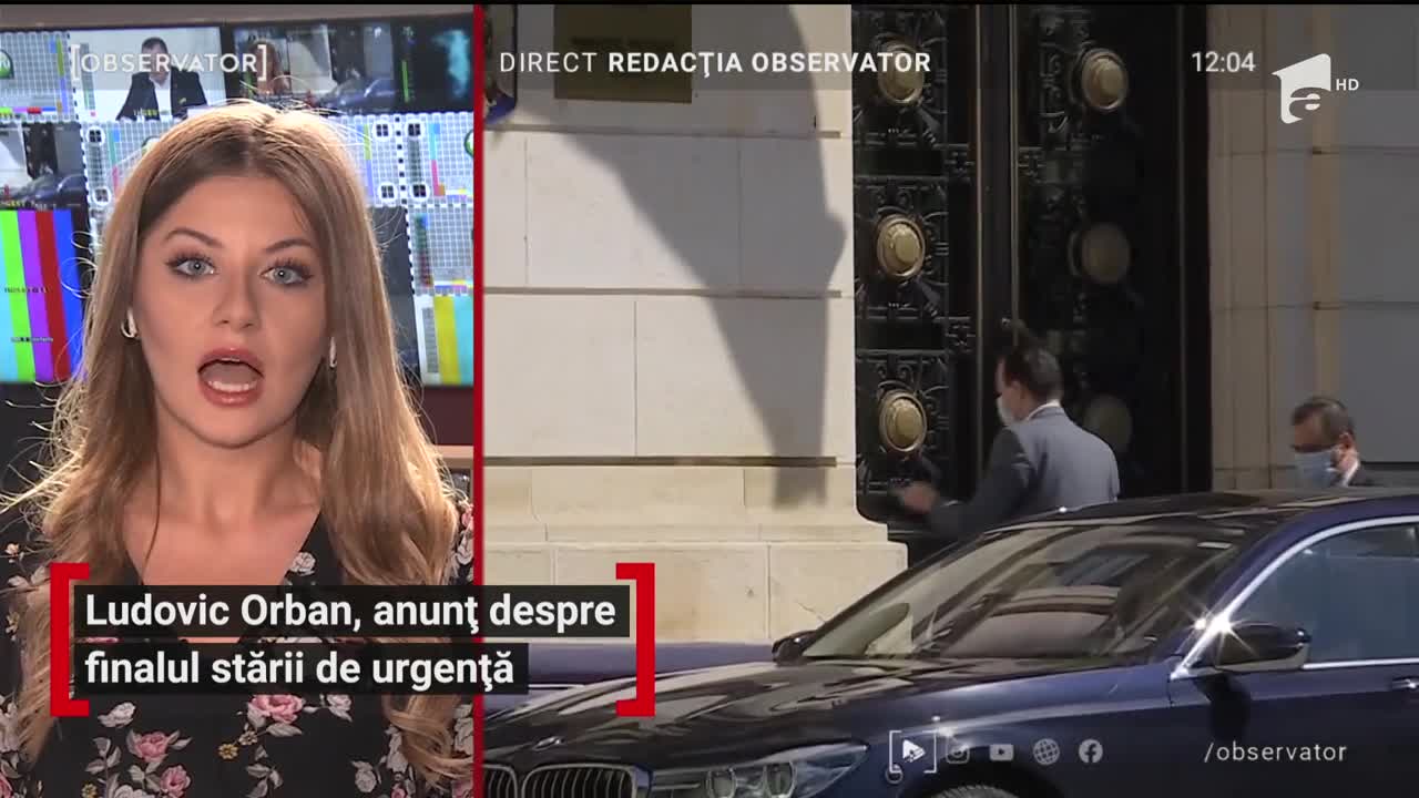 Observator Update, 23 aprilie, ora 12:00: Ludovic Orban, anunț despre finalul stării de urgență