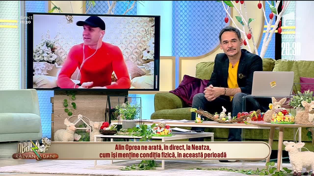 Cum &icirc;și menține condiția fizică Alin Oprea, solistul de la Talisman, pe timp de pandemie