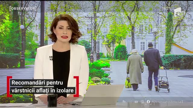 Recomandări pentru v&acirc;rstnicii aflați &icirc;n izolare