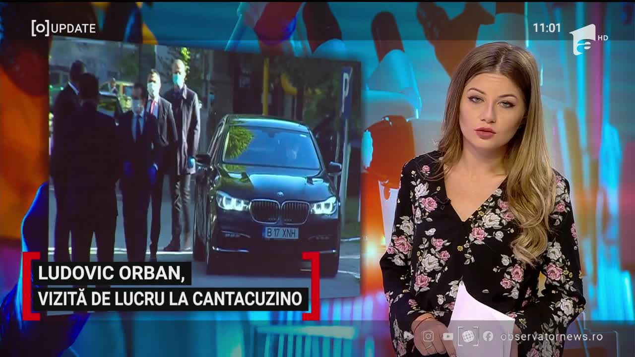 Observator Update, 23 aprilie, ora 11:00: Ludovic Orban, vizită de lucru la Cantacuzino