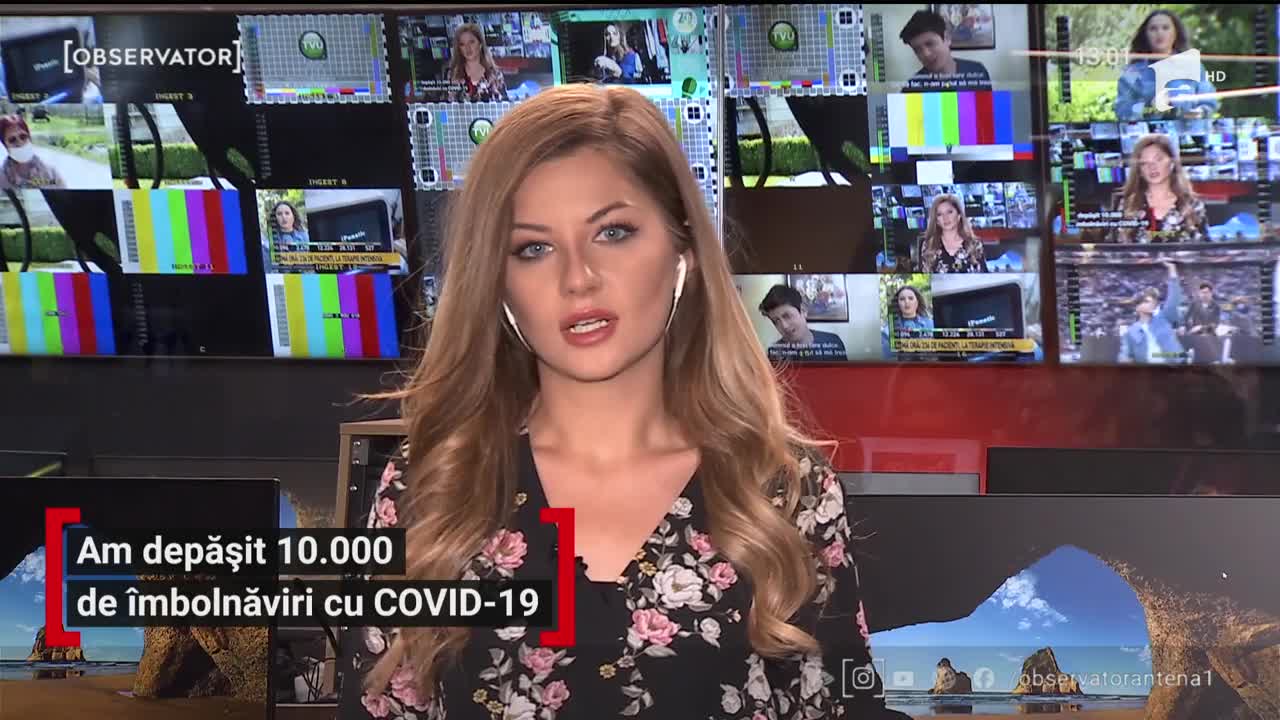 Observator Update, 23 aprilie, ora 13:00: Am depășit 10.000 de &icirc;mbolnăviri cu COVID-19