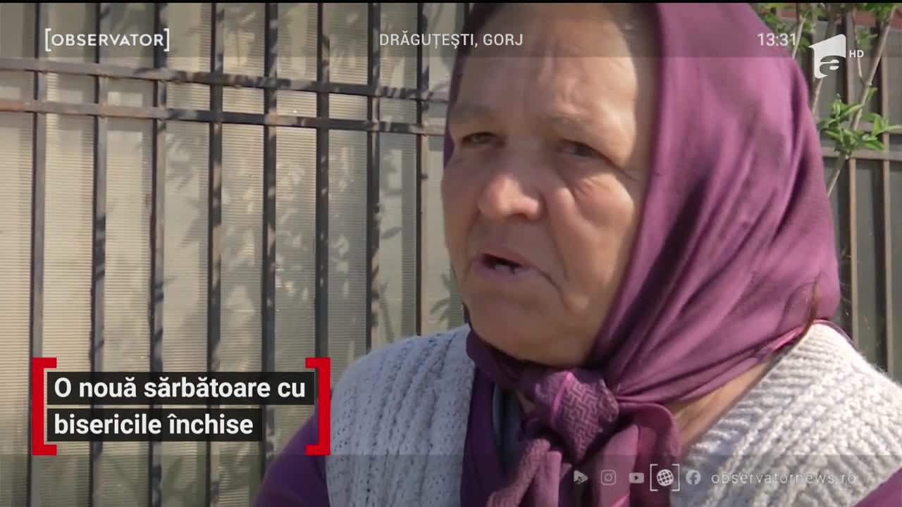 O nouă sărbătoare cu bisericile &icirc;nchise