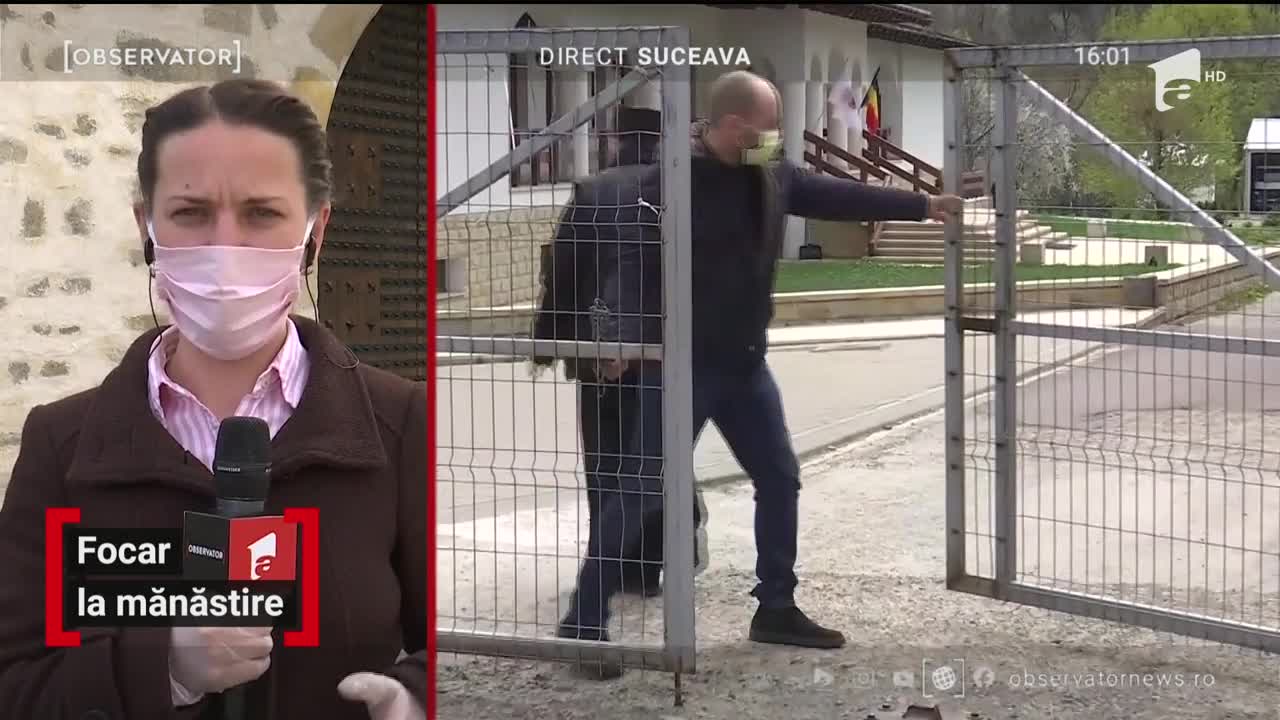 Focar de Covid-19 la Mănăstirea Sf&acirc;ntul Ioan
