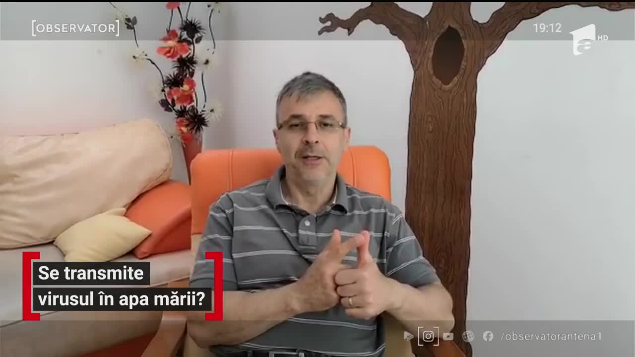 Se transmite virusul &icirc;n apa mării?