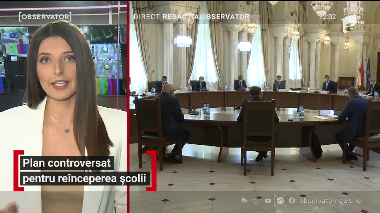 Observator Update, 27 aprilie, ora 12:00: Plan controversat pentru re&icirc;nceperea școlii