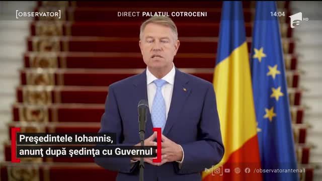 Președintele Iohannis, anunț după ședința cu Guvernul: Școlile răm&acirc;n &icirc;nchise p&acirc;nă &icirc;n septembrie