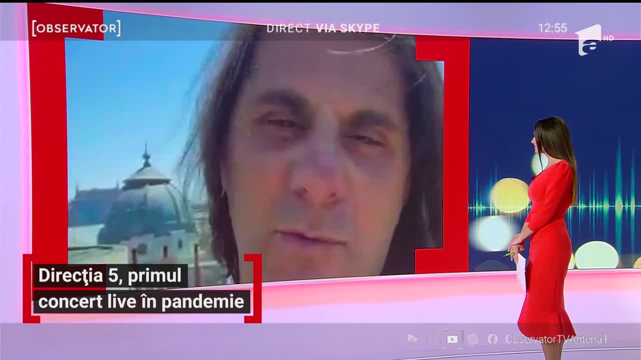 Direcţia 5, primul concert live &icirc;n pandemie