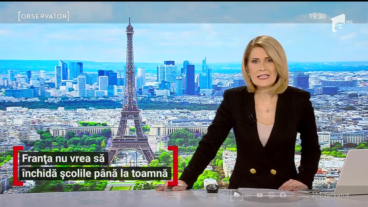 Franța nu vrea să &icirc;nchidă școlile p&acirc;nă la toamnă