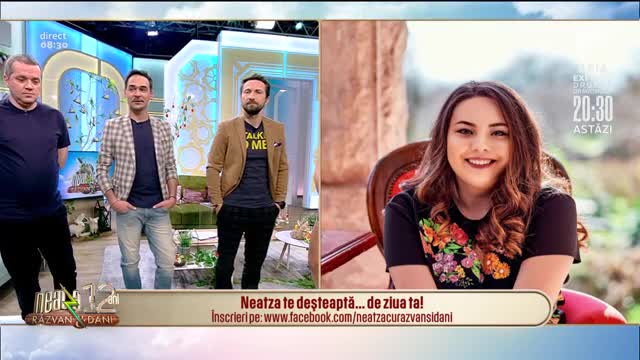 Neatza cu Răzvan și Dani te deşteaptă... de ziua ta! La mulți ani, Iulia!