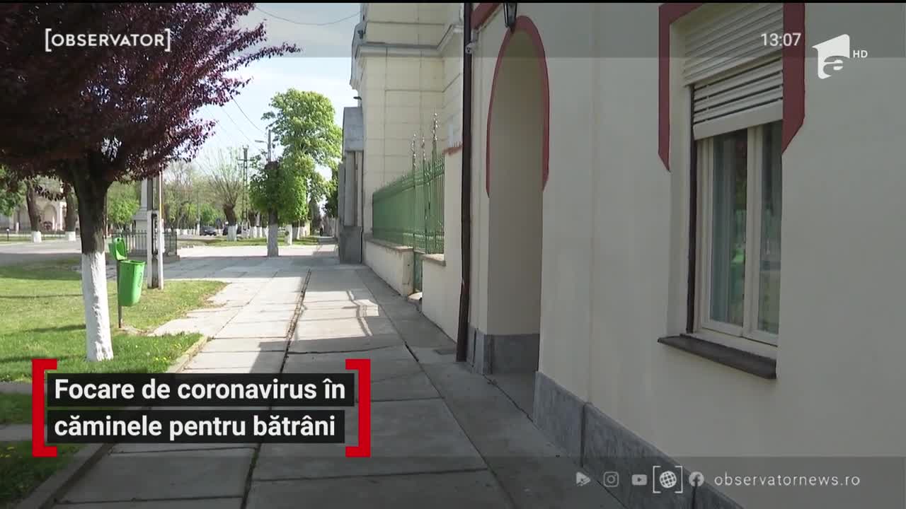 Focare de coronavirus &icirc;n căminele pentru bătr&acirc;ni din Rom&acirc;nia