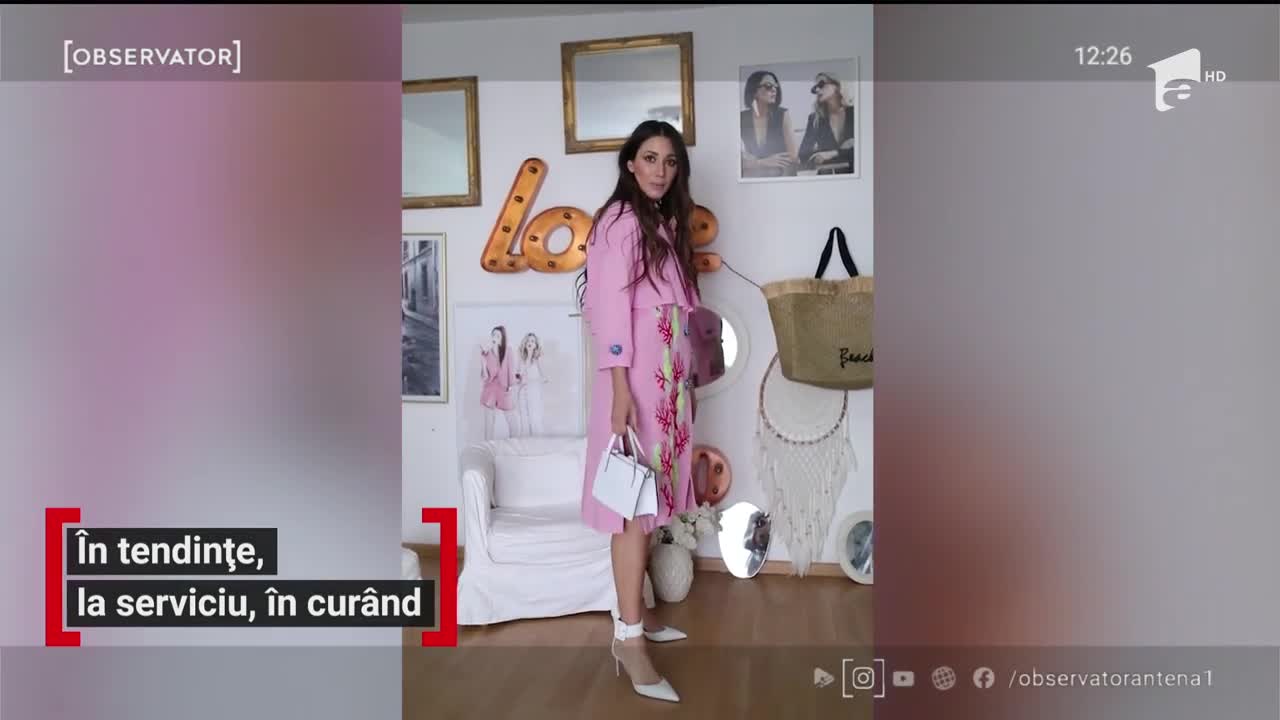 Cinci ținute colorate pentru revenirea la birou
