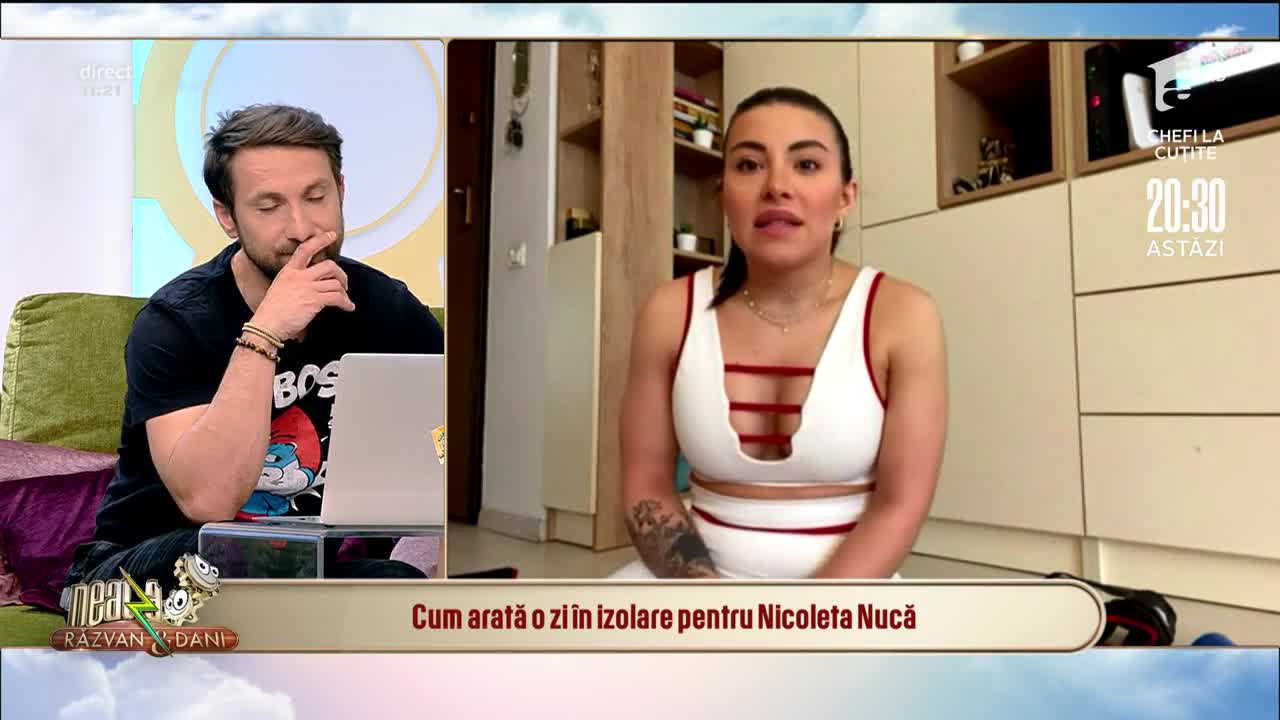 Cum &icirc;şi menţine condiţia fizică la izolare Nicoleta Nucă