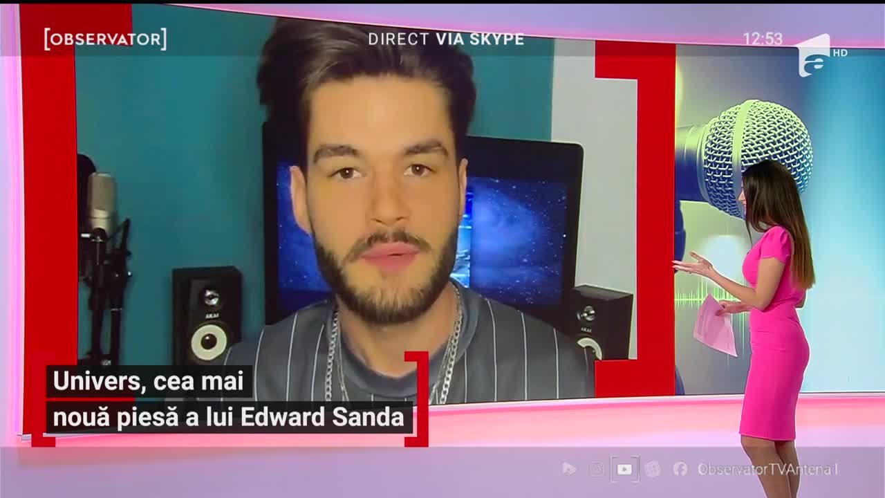 Despre iubire și &icirc;ntregul ei "Univers", &icirc;n cel mai recent single compus de Edward Sanda